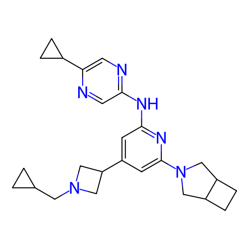 Chemical structure of BindingDB Monomer ID 716325
