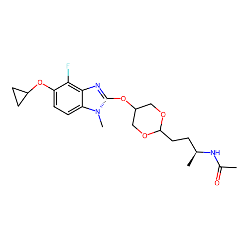 Chemical structure of BindingDB Monomer ID 717802