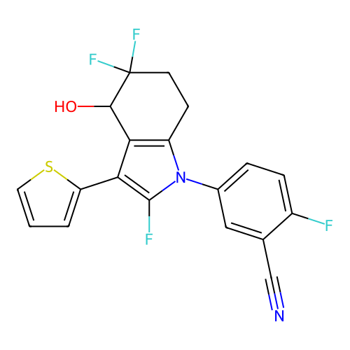 Chemical structure of BindingDB Monomer ID 717893