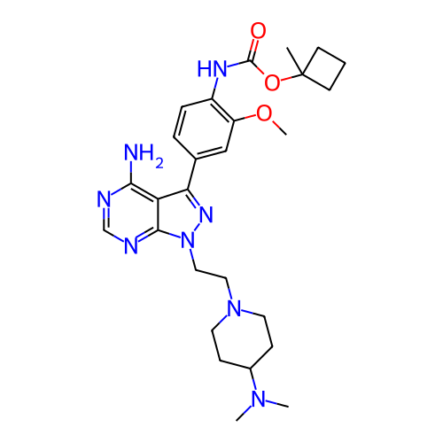 Chemical structure of BindingDB Monomer ID 718867