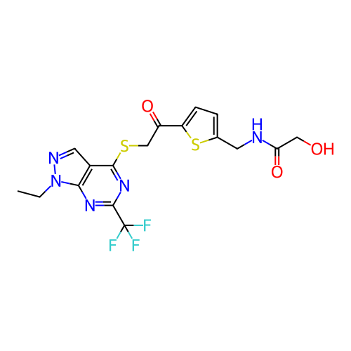 Chemical structure of BindingDB Monomer ID 719834