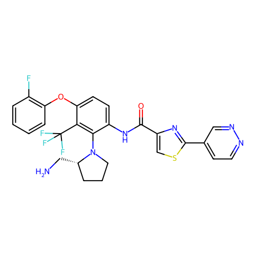 Chemical structure of BindingDB Monomer ID 721442