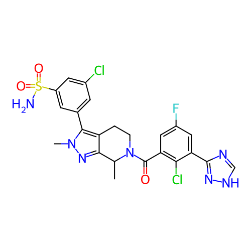 Chemical structure of BindingDB Monomer ID 722459