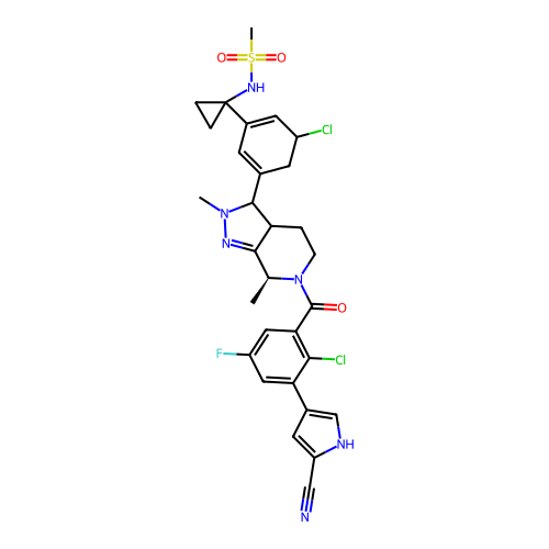 Chemical structure of BindingDB Monomer ID 722483