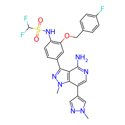 Chemical structure of BindingDB Monomer ID 722525