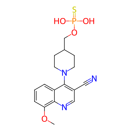 Chemical structure of BindingDB Monomer ID 722878