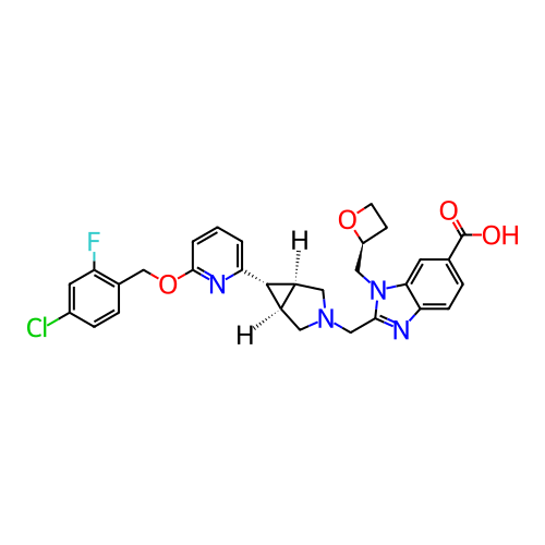 Chemical structure of BindingDB Monomer ID 724204