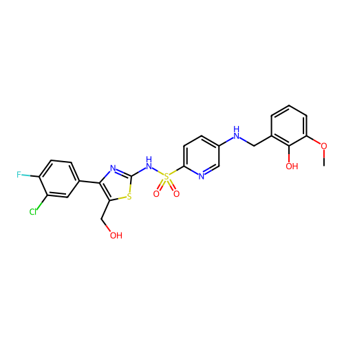 Chemical structure of BindingDB Monomer ID 724230