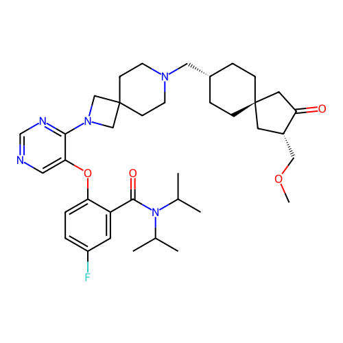 Chemical structure of BindingDB Monomer ID 725732