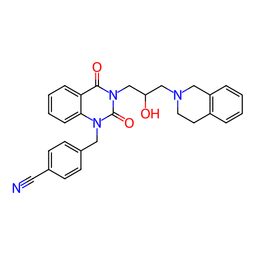 Chemical structure of BindingDB Monomer ID 726572