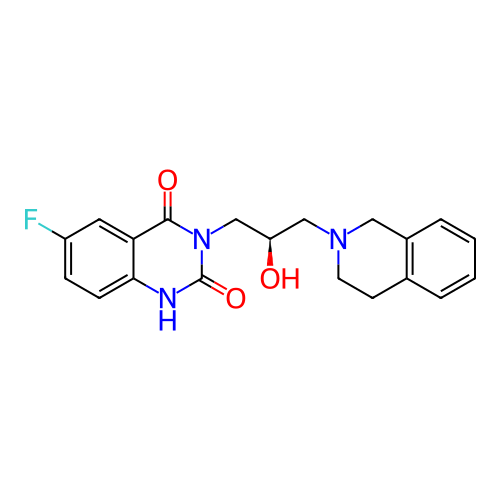 Chemical structure of BindingDB Monomer ID 726582
