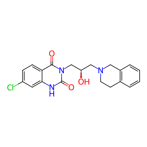 Chemical structure of BindingDB Monomer ID 726584