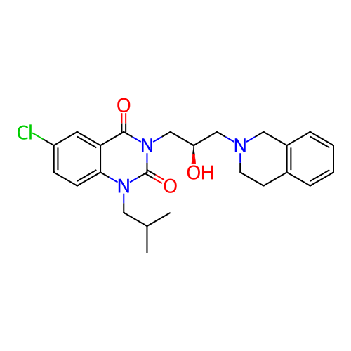 Chemical structure of BindingDB Monomer ID 726585