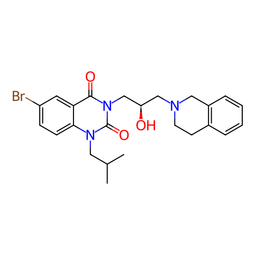 Chemical structure of BindingDB Monomer ID 726587