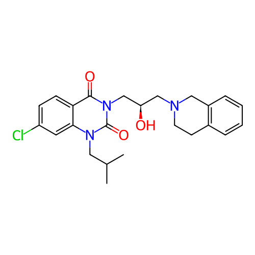 Chemical structure of BindingDB Monomer ID 726589