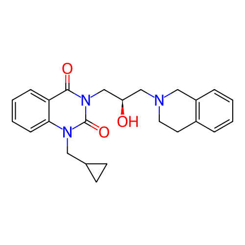 Chemical structure of BindingDB Monomer ID 726590