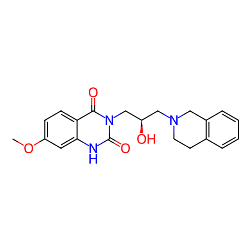 Chemical structure of BindingDB Monomer ID 726598