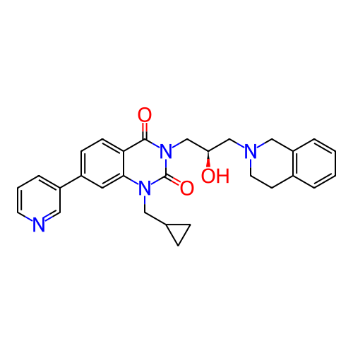 Chemical structure of BindingDB Monomer ID 726602