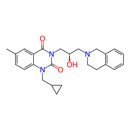 Chemical structure of BindingDB Monomer ID 726604