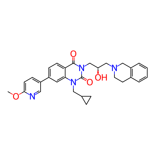 Chemical structure of BindingDB Monomer ID 726607