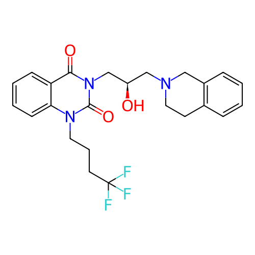 Chemical structure of BindingDB Monomer ID 726609