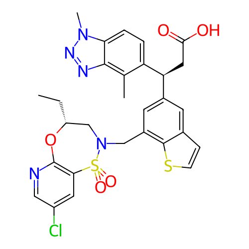 Chemical structure of BindingDB Monomer ID 728820
