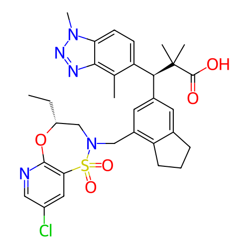 Chemical structure of BindingDB Monomer ID 728851