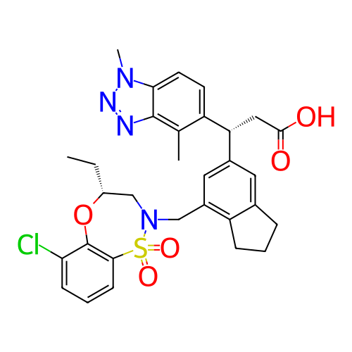 Chemical structure of BindingDB Monomer ID 728861