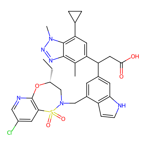 Chemical structure of BindingDB Monomer ID 728916