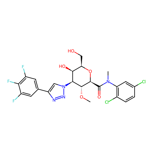 Chemical structure of BindingDB Monomer ID 731597