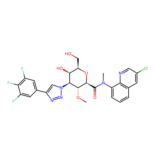 Chemical structure of BindingDB Monomer ID 731601