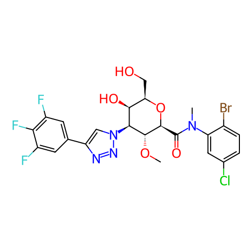Chemical structure of BindingDB Monomer ID 731622