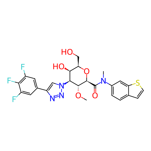 Chemical structure of BindingDB Monomer ID 731632
