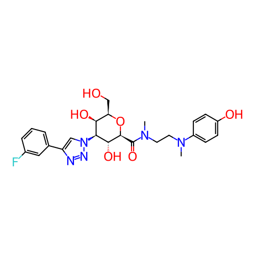Chemical structure of BindingDB Monomer ID 731634