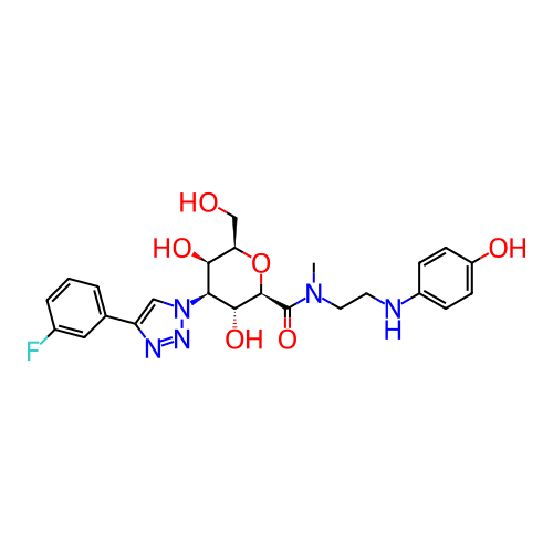 Chemical structure of BindingDB Monomer ID 731636