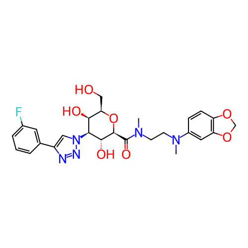 Chemical structure of BindingDB Monomer ID 731645