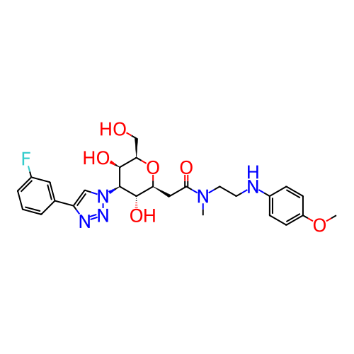 Chemical structure of BindingDB Monomer ID 731653