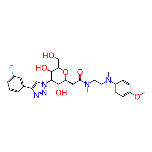 Chemical structure of BindingDB Monomer ID 731654