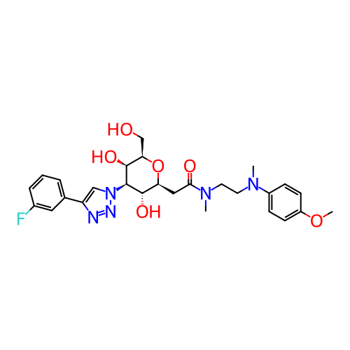 Chemical structure of BindingDB Monomer ID 731655