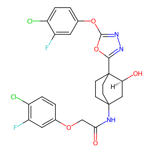 Chemical structure of BindingDB Monomer ID 732457
