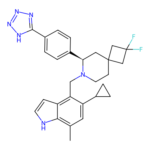 Chemical structure of BindingDB Monomer ID 732764