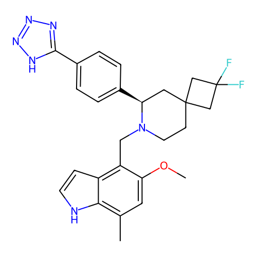 Chemical structure of BindingDB Monomer ID 732786