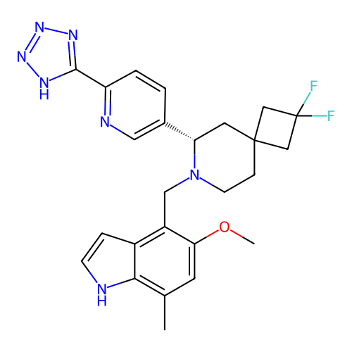 Chemical structure of BindingDB Monomer ID 732789
