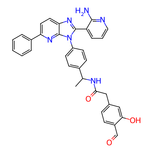 Chemical structure of BindingDB Monomer ID 733495