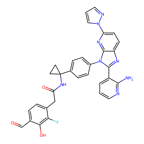 Chemical structure of BindingDB Monomer ID 733635