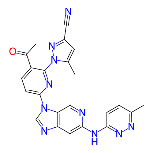 Chemical structure of BindingDB Monomer ID 733636