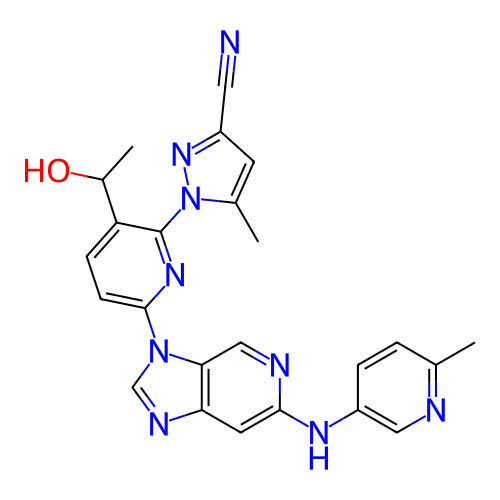 Chemical structure of BindingDB Monomer ID 733640