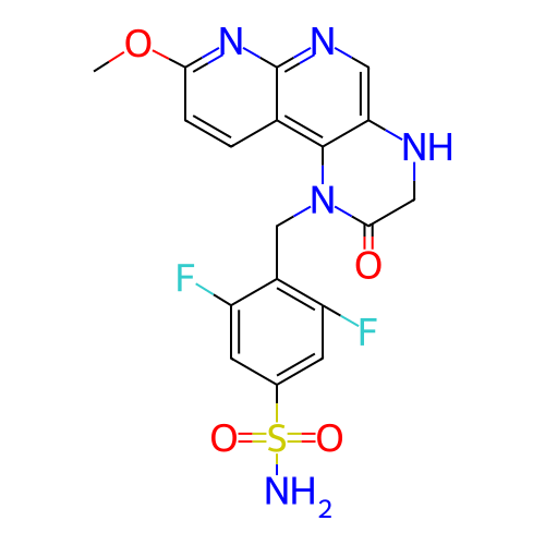 Chemical structure of BindingDB Monomer ID 733656