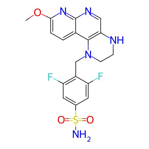 Chemical structure of BindingDB Monomer ID 733662