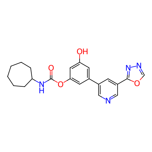 Chemical structure of BindingDB Monomer ID 734189